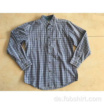 100% Baumwolle Man Yarn Dyed Shirt